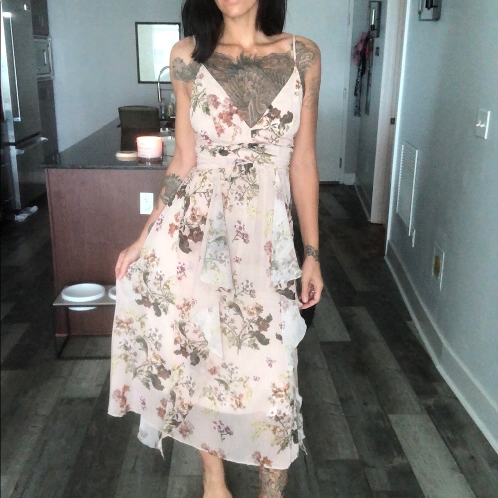 Summer floral dress